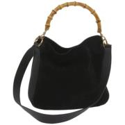 Pre-owned Suede handbags