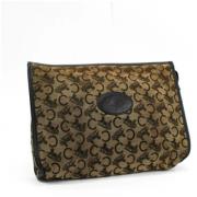 Pre-owned Canvas clutches