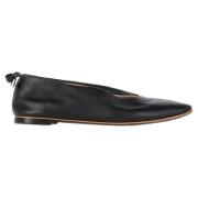 Pre-owned Leather flats