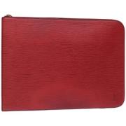 Pre-owned Leather clutches