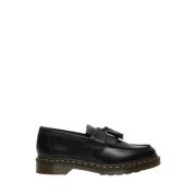 Gul Søm Skinn Tassel Loafers