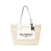 Raffia Vevd Tote Bag