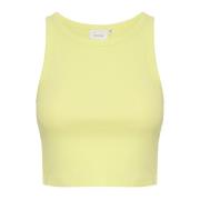 Solrik Lime Ribbet Crop Top