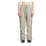 Fringe Sweatpant Beige Bomull Fleece