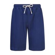 Moderne Bermuda Shorts med Alcantara Detaljer