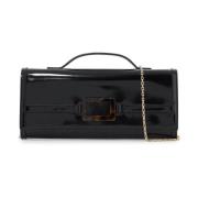 Børstet skinn Belle Vivier Clutch Bag