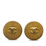 Pre-owned Yellow Gold earrings