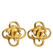 Pre-owned Yellow Gold earrings