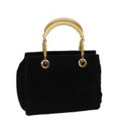 Pre-owned Suede handbags