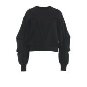 Svart Sweatshirt Aw24 Dameklær