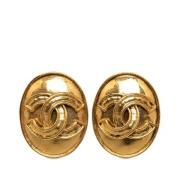 Pre-owned Yellow Gold earrings