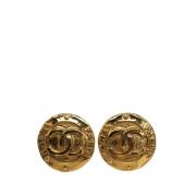 Pre-owned Yellow Gold earrings