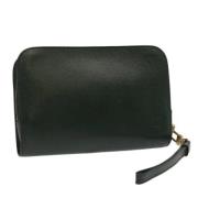 Pre-owned Leather clutches