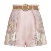 Blomstermønstret Lin Shorts