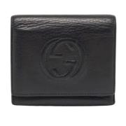 Pre-owned Leather wallets