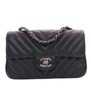 Pre-owned Leather chanel-bags