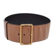 Pre-owned Leather belts