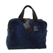 Pre-owned Suede handbags