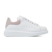 Hvit Rosa Oversized Sneakers