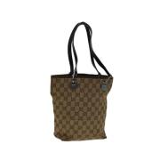 Pre-owned Canvas gucci-bags