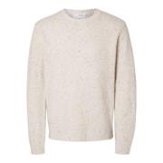 Ullblanding Crew Neck Strikkegenser