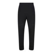 Svart stjerneprint track pants