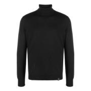 Sort Turtleneck Genser