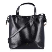 Svart Ninon Shopping Bag