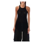 Black Rib Tank Top Aw24