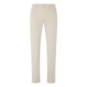 Slim Fit Beige Bobby Bukser