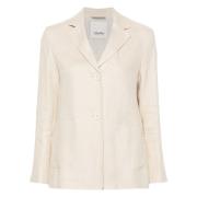 Beige Linen Jacket Dresser & Blazer