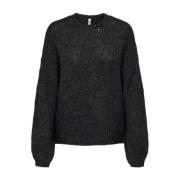 Myk Strikket Pullover Genser