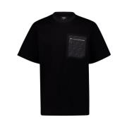 Svart Skater Jersey T-skjorte