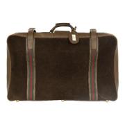 Pre-owned Suede travel-bags