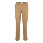 Chino Bomullsbukser Kamel Beige