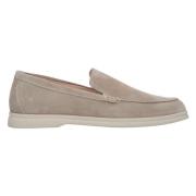 Herre Beige Velur Slip-On Loafers Er00113058