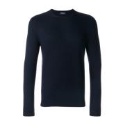 Blå Sweatshirt Aw24 Herremote