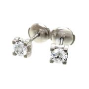 Pre-owned White Gold earrings