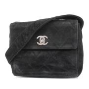 Pre-owned Suede chanel-bags