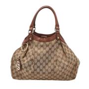 Pre-owned Canvas gucci-bags