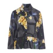 Jungle Poppy Oversized Blomsterskjorte