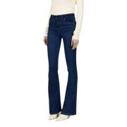 Flared Night Blue Strike Jeans