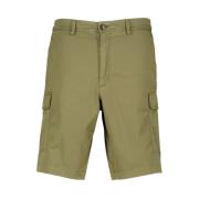 Cargo Shorts Grønn Chilner Stil