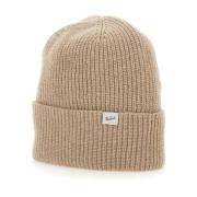 Menns Ullblandet Beanie Sand