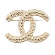 Pre-owned Metal chanel-jewelry