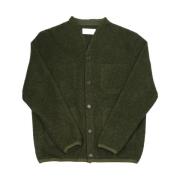 Buet V-hals Fleece Cardigan