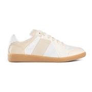 Beige Inside-Out Skinn Sneakers