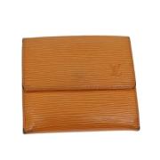 Pre-owned Leather wallets