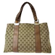 Pre-owned Canvas gucci-bags