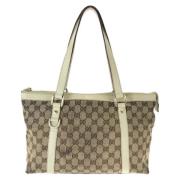 Pre-owned Canvas gucci-bags